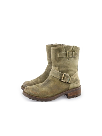 DSTRCT Biker boots Groen 160176
