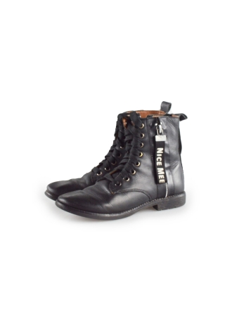 IK-KE Veterboots Zwart 161495