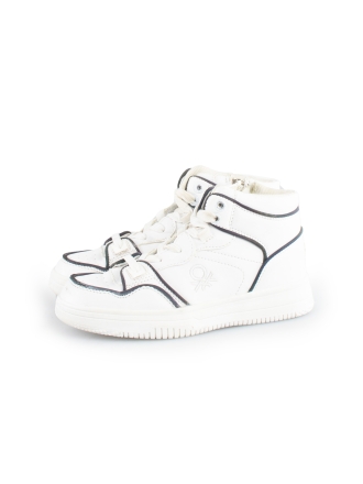 Benetton Hoge sneakers Wit 162379