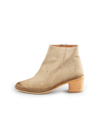 Notre-V Enkellaarzen Beige 162384