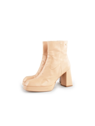 Notre-V Enkellaarzen Beige 162447