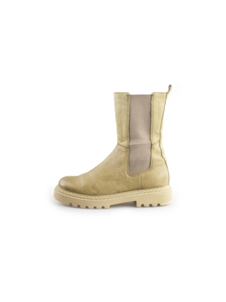 Poelman Chelsea boots Groen 164338