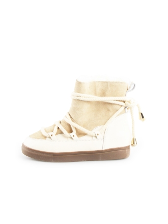 Poelman Veterboots Beige 166710