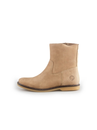 Travelin Enkellaarzen Beige 170680