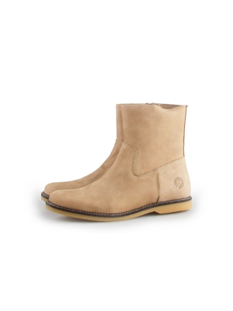 Travelin Enkellaarzen Beige 170680