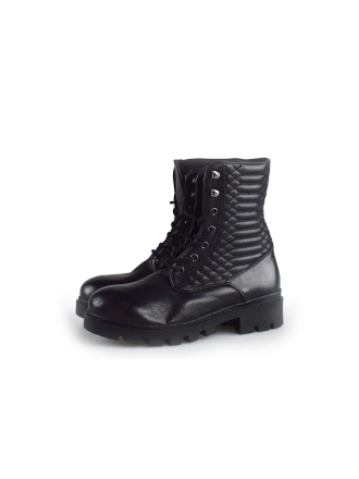 Groot Veterboots Zwart 174148