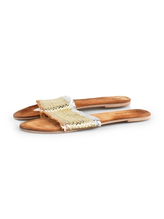 Lazamani Slippers Goud 176510