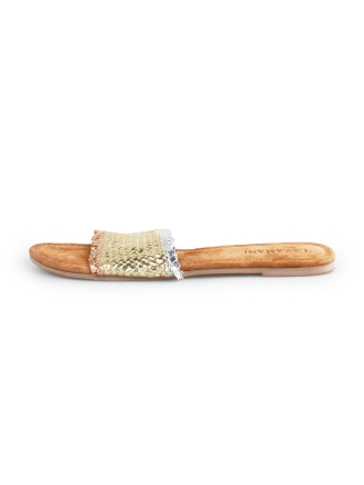 Lazamani Slippers Goud 176523