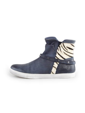 Muyters Enkellaarzen Blauw 180463