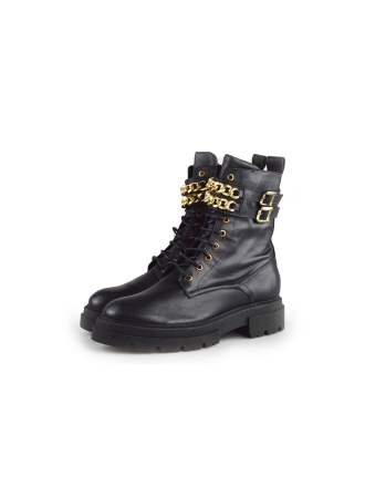 Linea Zeta Veterboots Zwart 180513
