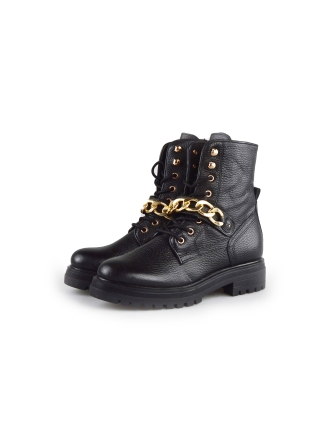 Ann Rocks Veterboots Zwart 180593