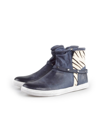 Muyters Enkellaarzen Blauw 180788
