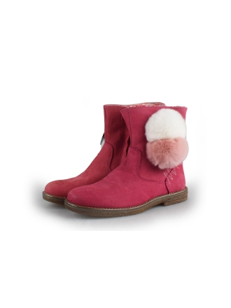 Red-Rag Enkellaarzen Roze 182822