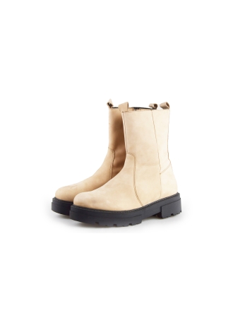 Ann Rocks Enkellaarzen Beige 184562