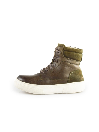 Nelson Hoge sneakers Groen 185612