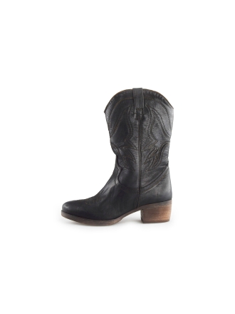 Fashion By Morreto Cowboy laarzen Zwart 189716