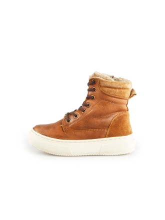 Nelson Hoge sneakers Bruin 190275