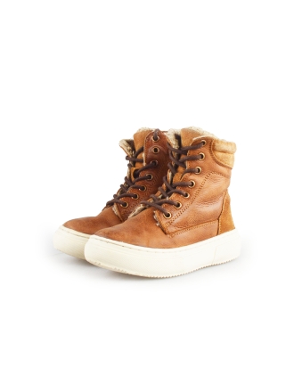Nelson Hoge sneakers Bruin 190275
