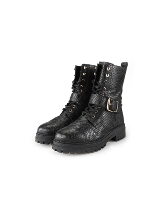 Omoda Veterboots Zwart 191012