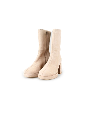 VIA VAI Enkellaarzen Beige 194072