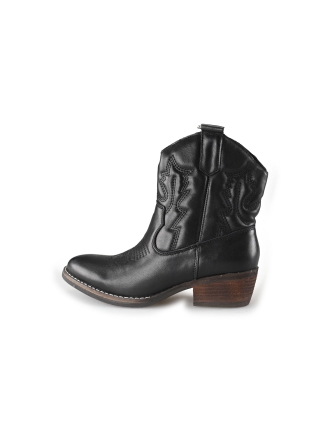 Poelman Cowboy laarzen Zwart 196969