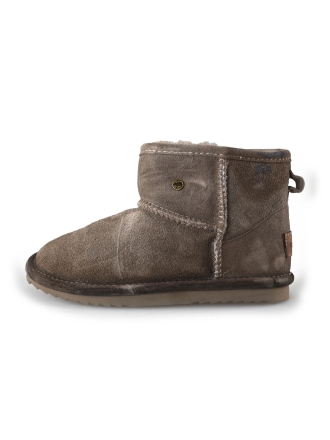 Warmbat Enkellaarzen Bruin 197402