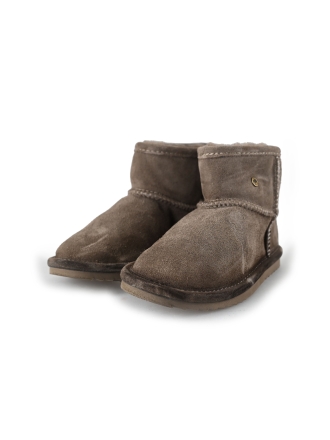Warmbat Enkellaarzen Bruin 197402