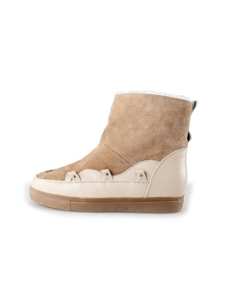 Blackstone Enkellaarzen Beige 198609
