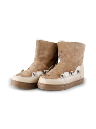 Blackstone Enkellaarzen Beige 198609