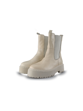 Ann Rocks Chelsea boots Beige 198979