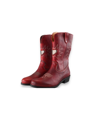 Red-Rag Cowboy laarzen Rood 200039