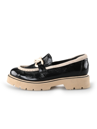 Softwaves Loafers  Zwart 200747