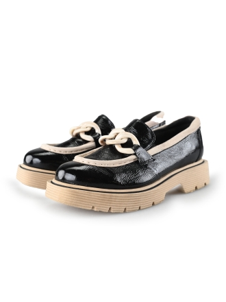 Softwaves Loafers  Zwart 200747