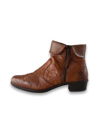 Rieker Enkellaarzen Cognac 202507