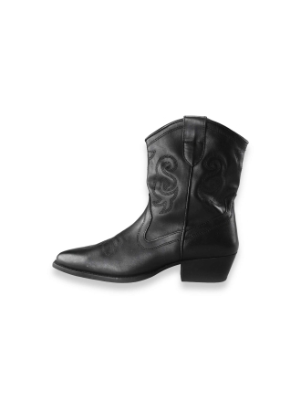 Ann Rocks Cowboy laarzen Zwart 205216