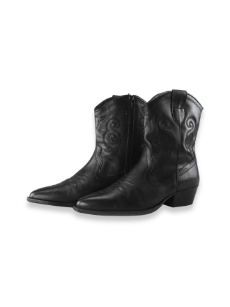 Ann Rocks Cowboy laarzen Zwart 205216