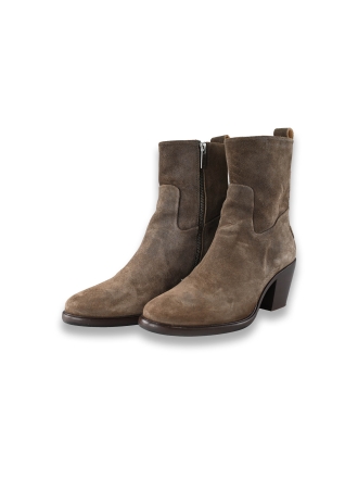 Shabbies Enkellaarzen Bruin 208144