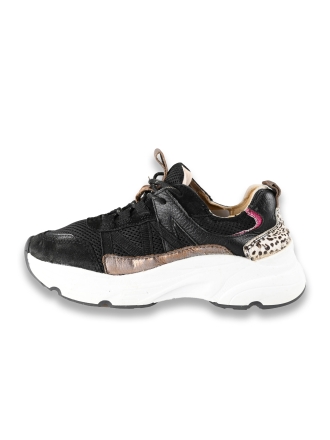 Poelman Sneakers Zwart 208300