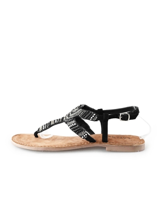 Lazamani Sandalen Zwart 209723