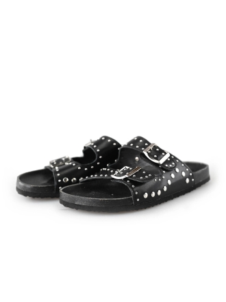 Ann Rocks Slippers Zwart 210889