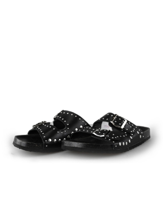 Ann Rocks Slippers Zwart 211564
