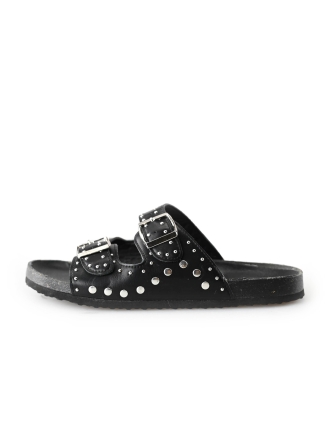 Ann Rocks Slippers Zwart 212819