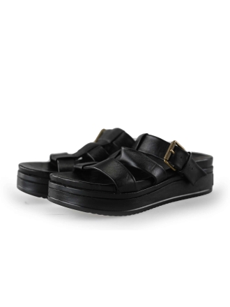 Shabbies Slippers Zwart 217884