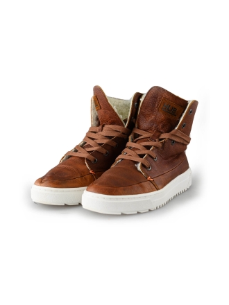 Hub Hoge sneakers Cognac 210220