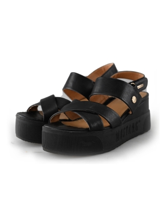Mustang Sandalen Zwart 210228