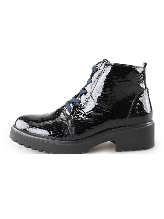 Waldlaufer Veterboots Zwart 210503