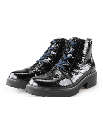 Waldlaufer Veterboots Zwart 210503