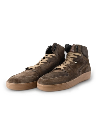 Floris van Bommel Hoge sneakers Bruin 210518