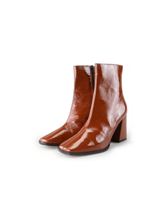 Linea Zeta Enkellaarzen Rood 210693