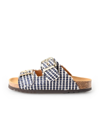 Scholl Slippers Blauw 211172